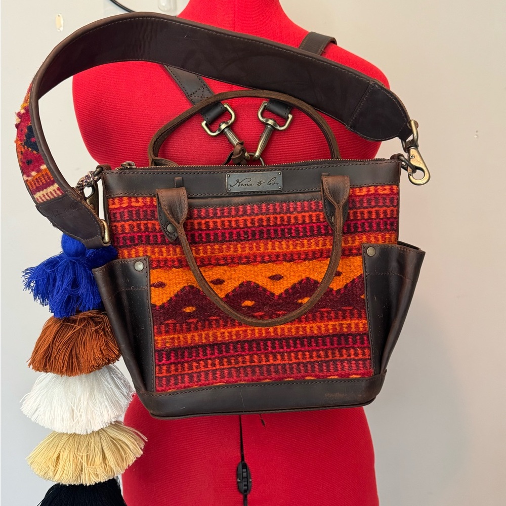 Nena & Co. The Perfect Mini Bag Mexico Collection, with Mexico Collection Strap